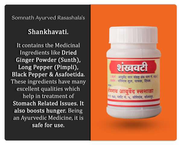 Shankhavati Tablets | Reduces Indigestion, stomach heaviness | Improves appetite - Image 4