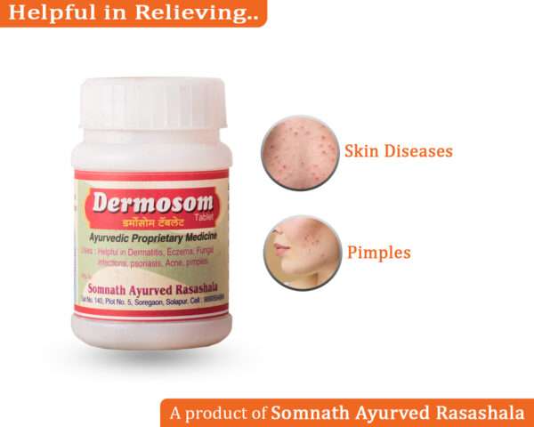 Dermosom Tablet | Improves skin health | Acne - Image 4