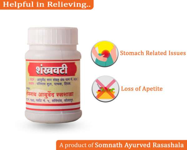 Shankhavati Tablets | Reduces Indigestion, stomach heaviness | Improves appetite - Image 3